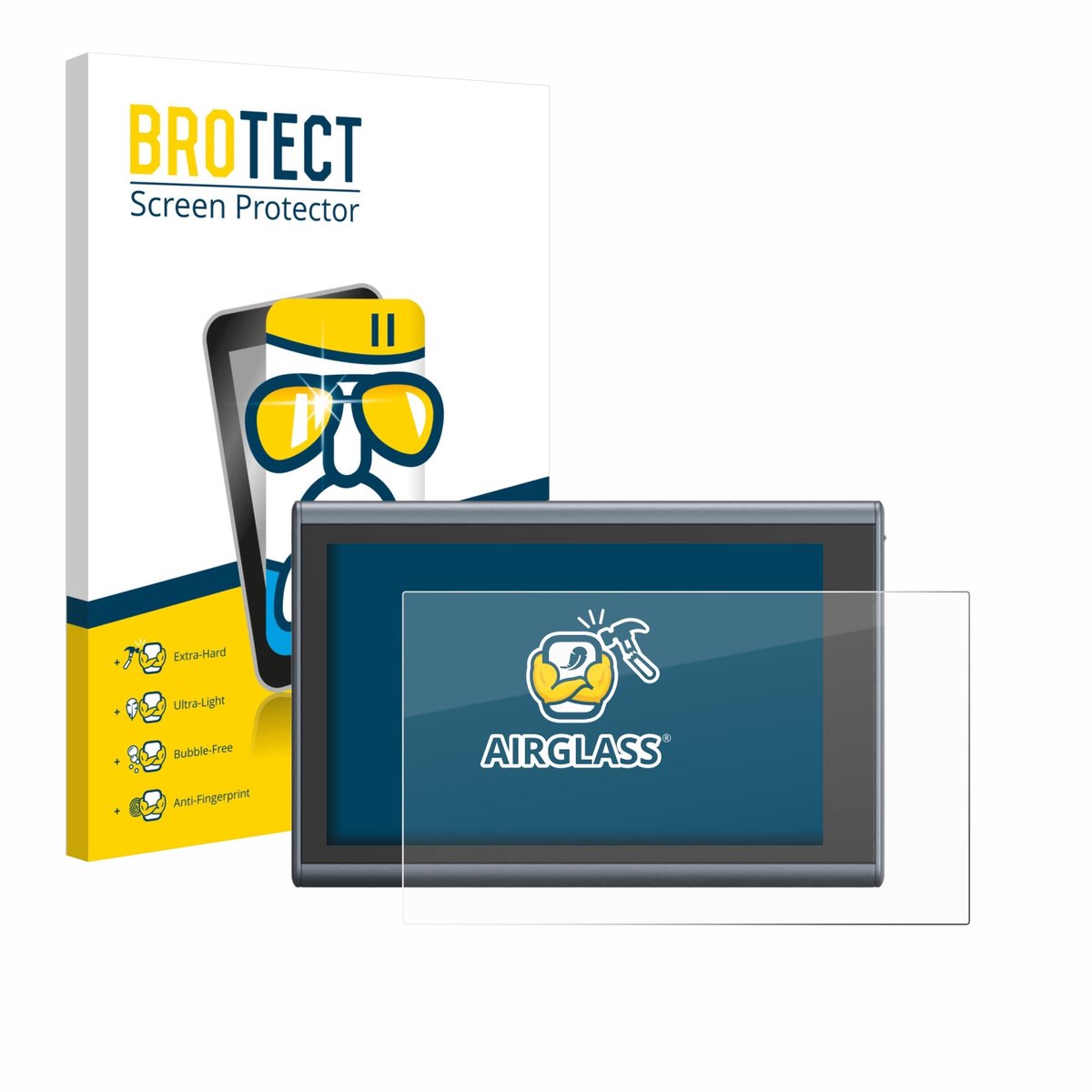 Screenprotector voor SmallRig Wireless Monitor Beschermglas transparant