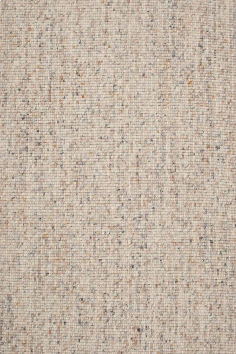 DÉJA Living Vloerkleed 160x230cm - Laagpolig Beige Mix Wol - Bela