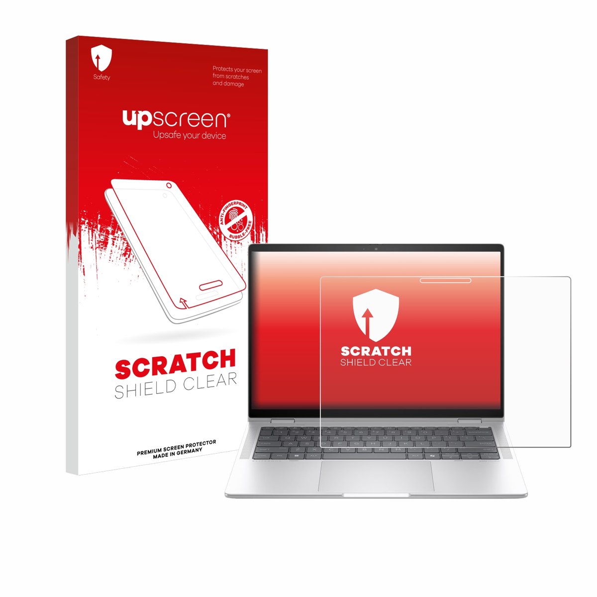 upscreen - Screenprotector voor HP EliteBook x360 1040 14 G11 2-in-1 - Folie Beschermfolie transparant