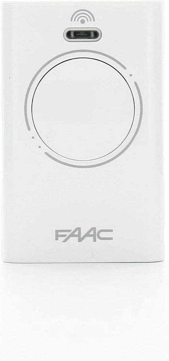 FAAC XT2 433 SLH LR Afstandsbediening 2 Kanalen – 433 MHz – Wit