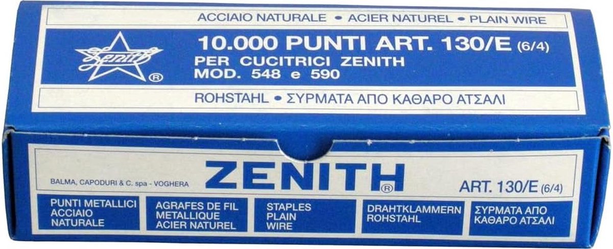 Nietjes 130 E 6 4 - Staal - 10.000 stuks