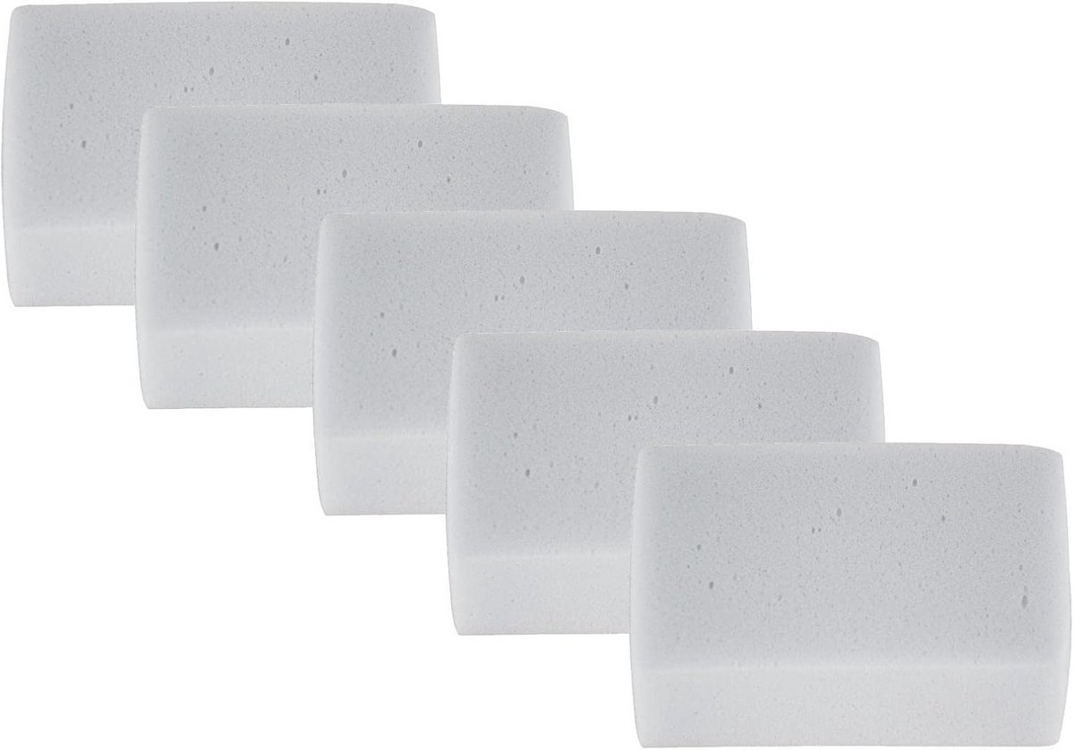 5x Vuilgum Reinigingsspons voor Lak, Metaal, Kunststof & Glas