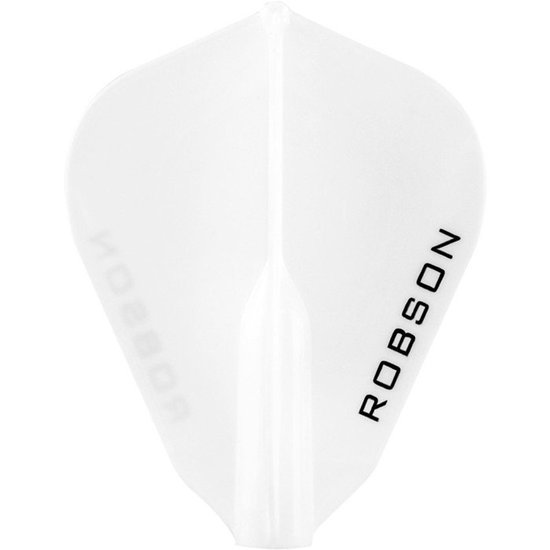 Bull's Robson Plus Flight FSH - White - Dart Flights van Bull's — afbeelding 4