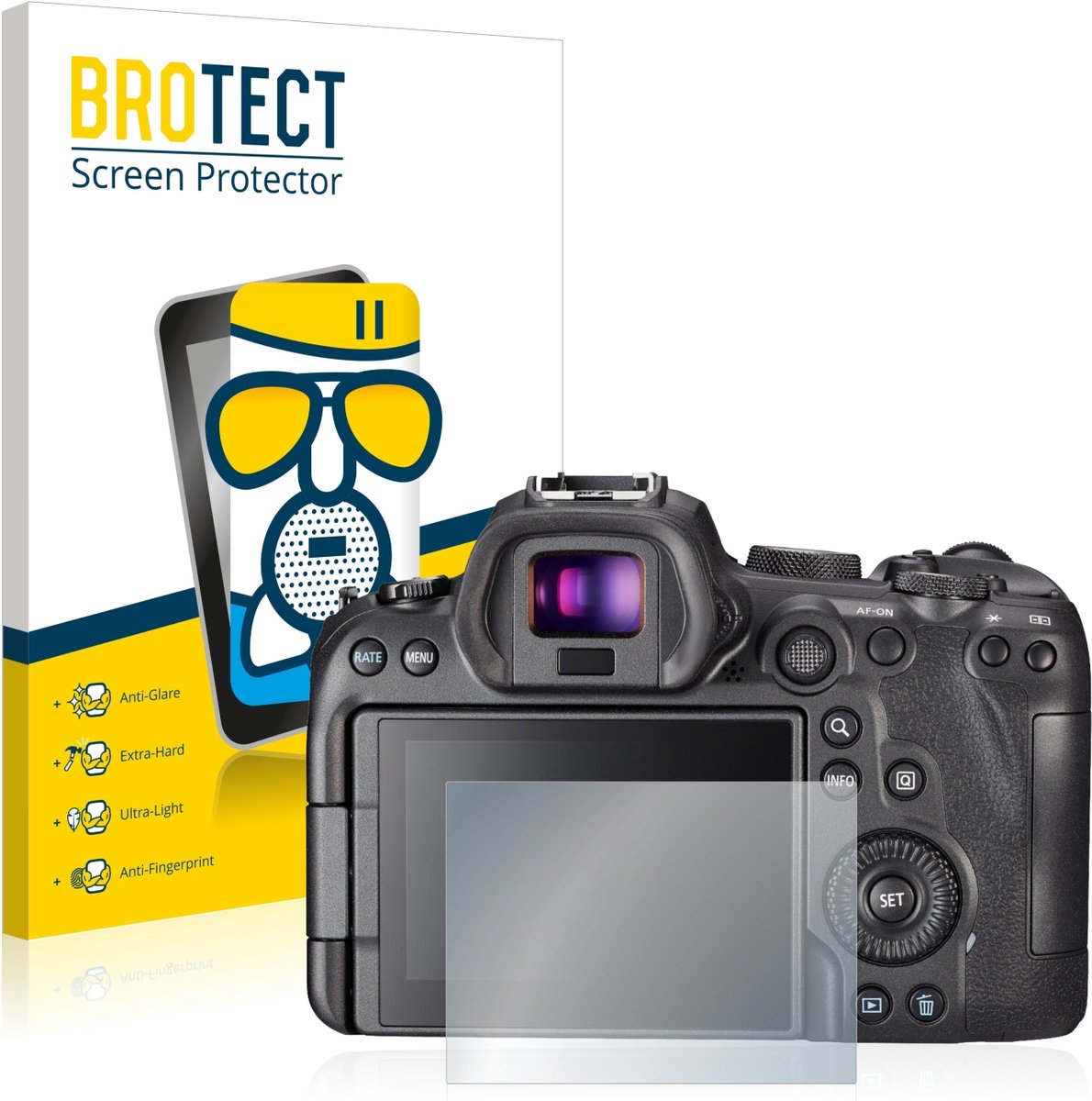 BROTECT - Screenprotector voor Sony A7S III - Folie Beschermfolie Beschermglas matte