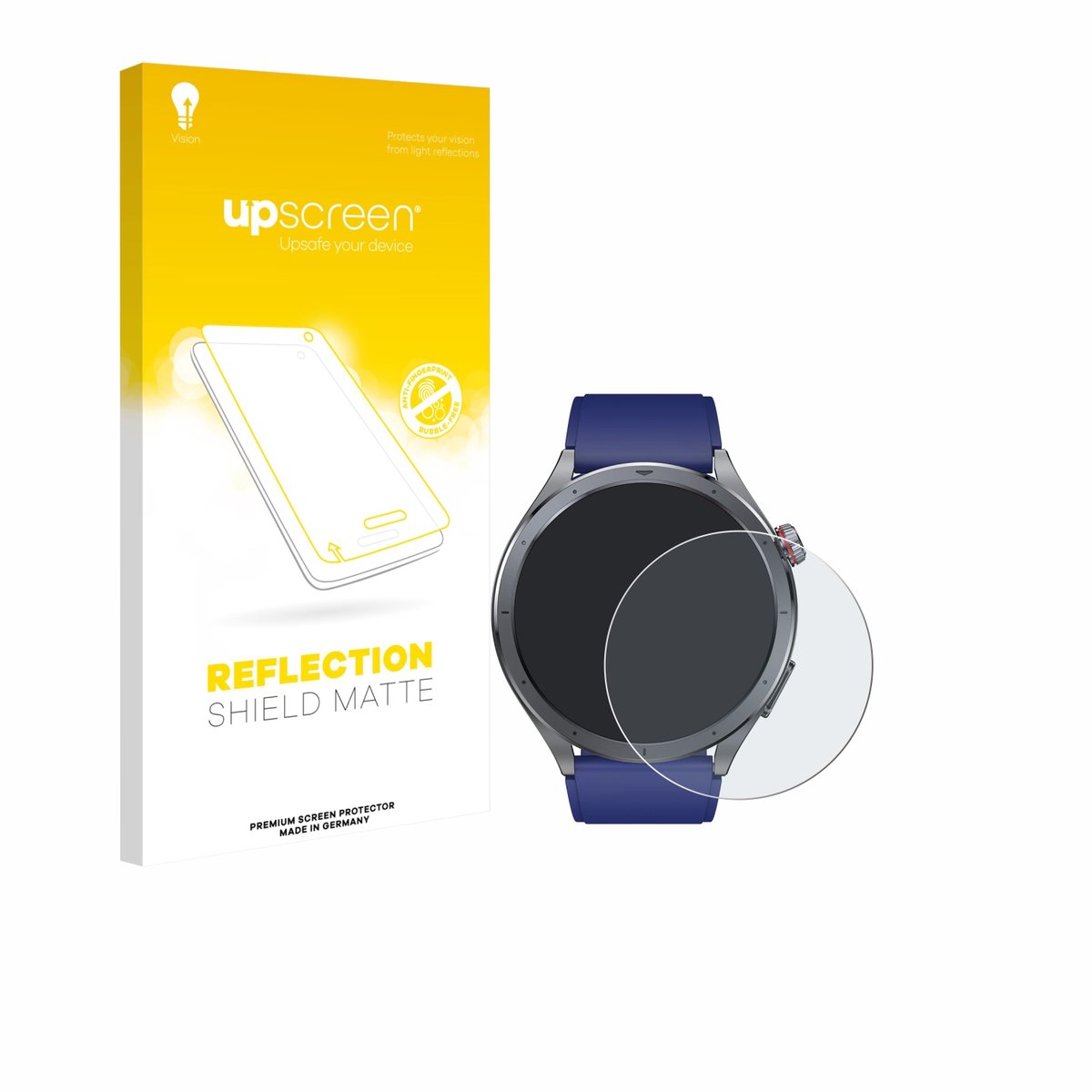 upscreen - Screenprotector voor Rogbid Rowatch 11S - Folie Beschermfolie anti glare matte