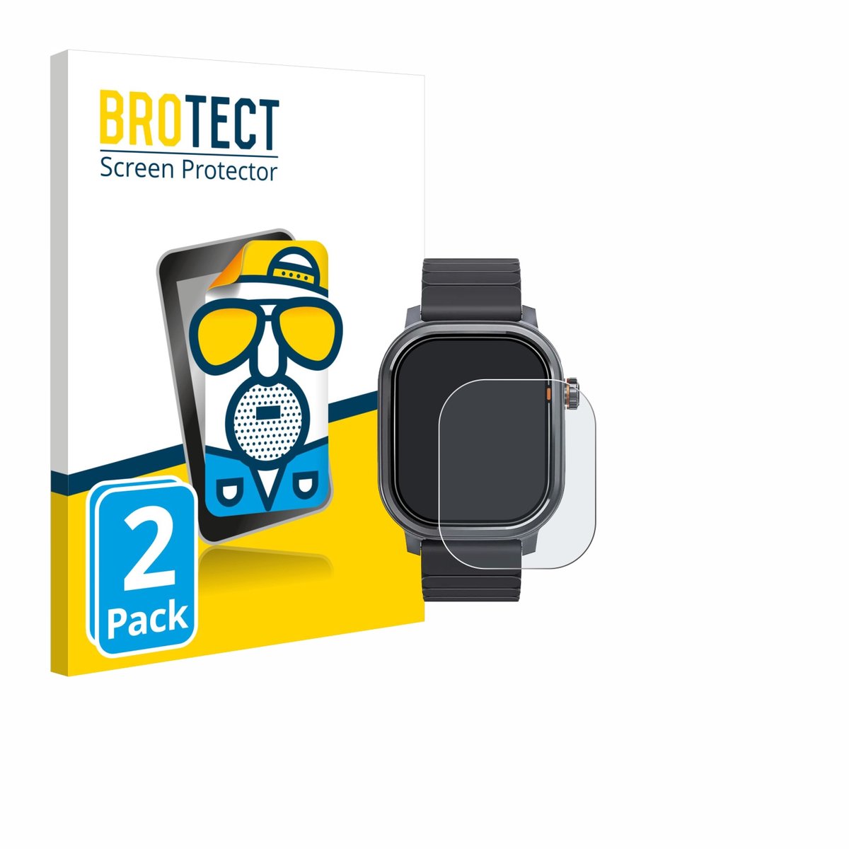 BROTECT - Screenprotector voor Kospet Pulse - Folie Beschermfolie matte 2 Stuks