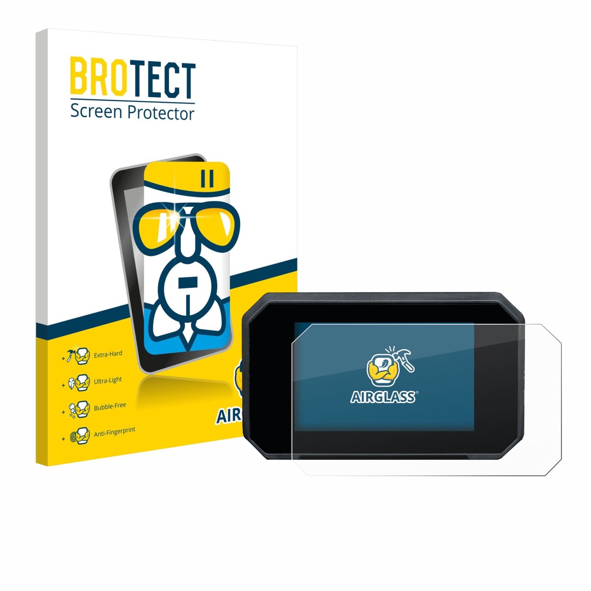 Screenprotector voor Suzuki GSX-8S 2024 Beschermglas transparant