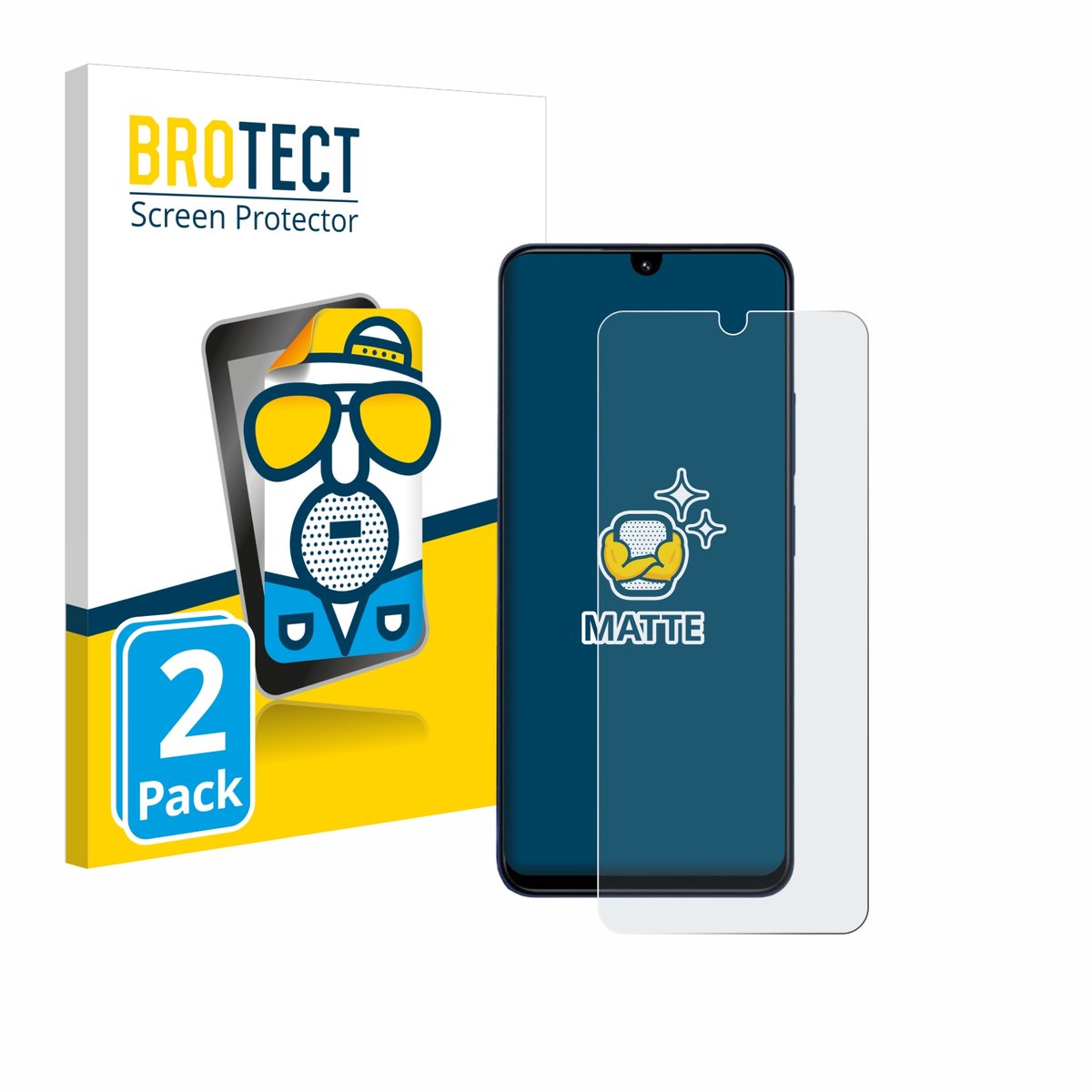BROTECT - Screenprotector voor Xiaomi Redmi 14C - Folie Beschermfolie matte 2 Stuks