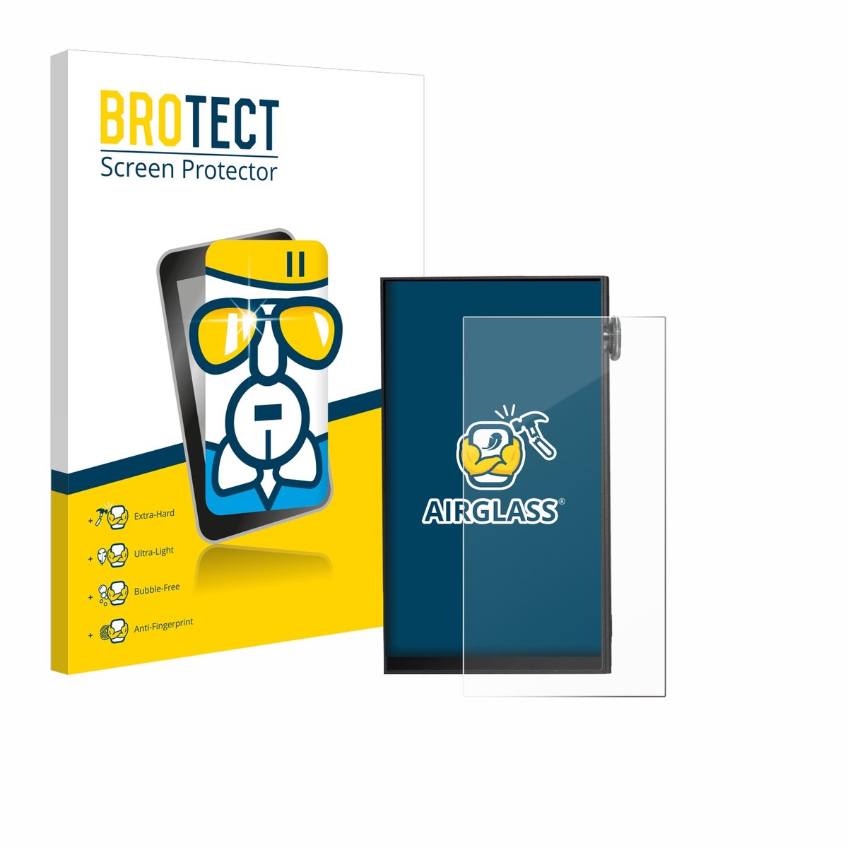 Screenprotector voor iBasso DX180 Beschermglas transparant