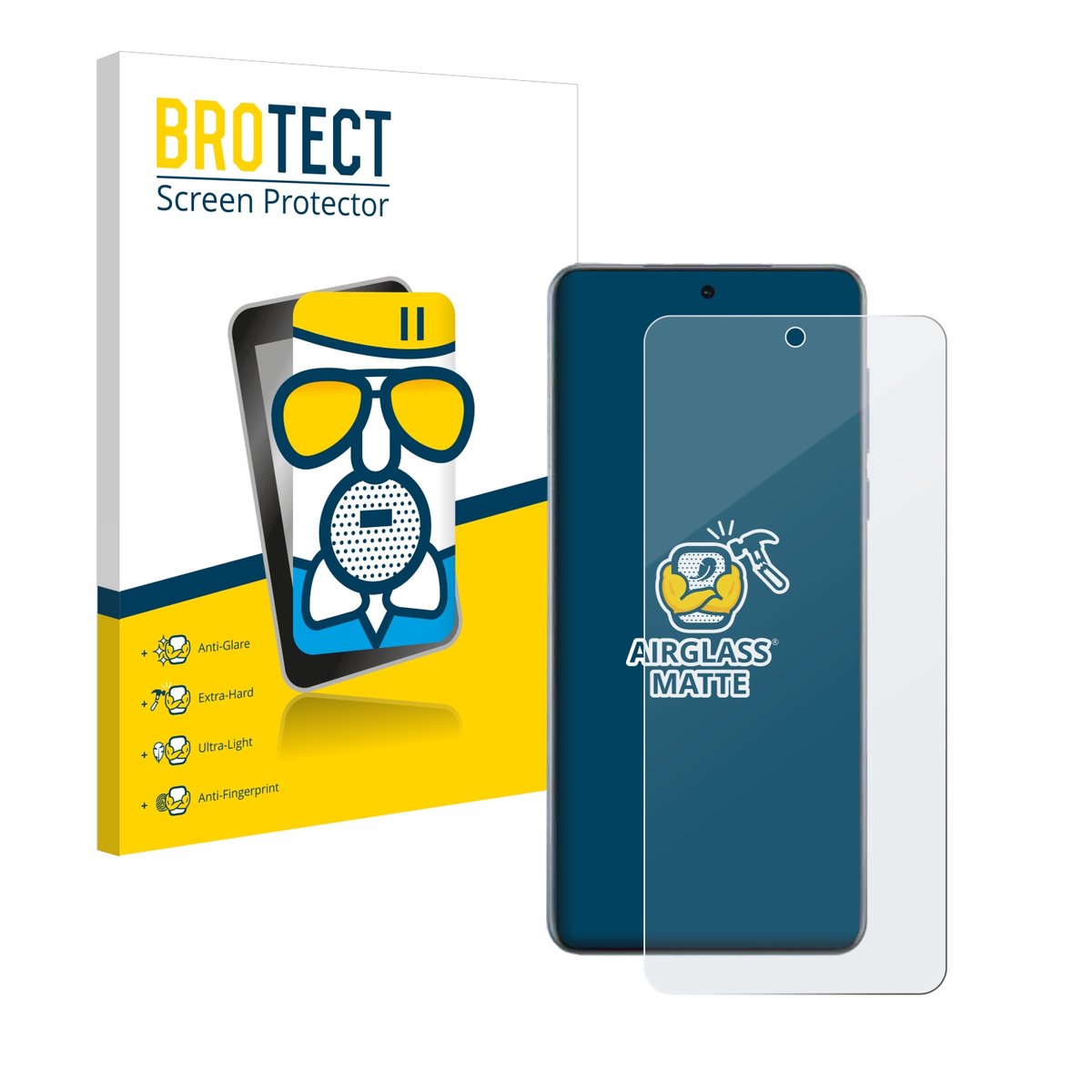 BROTECT - Screenprotector voor Oppo Find X8 - Folie Beschermfolie Beschermglas matte