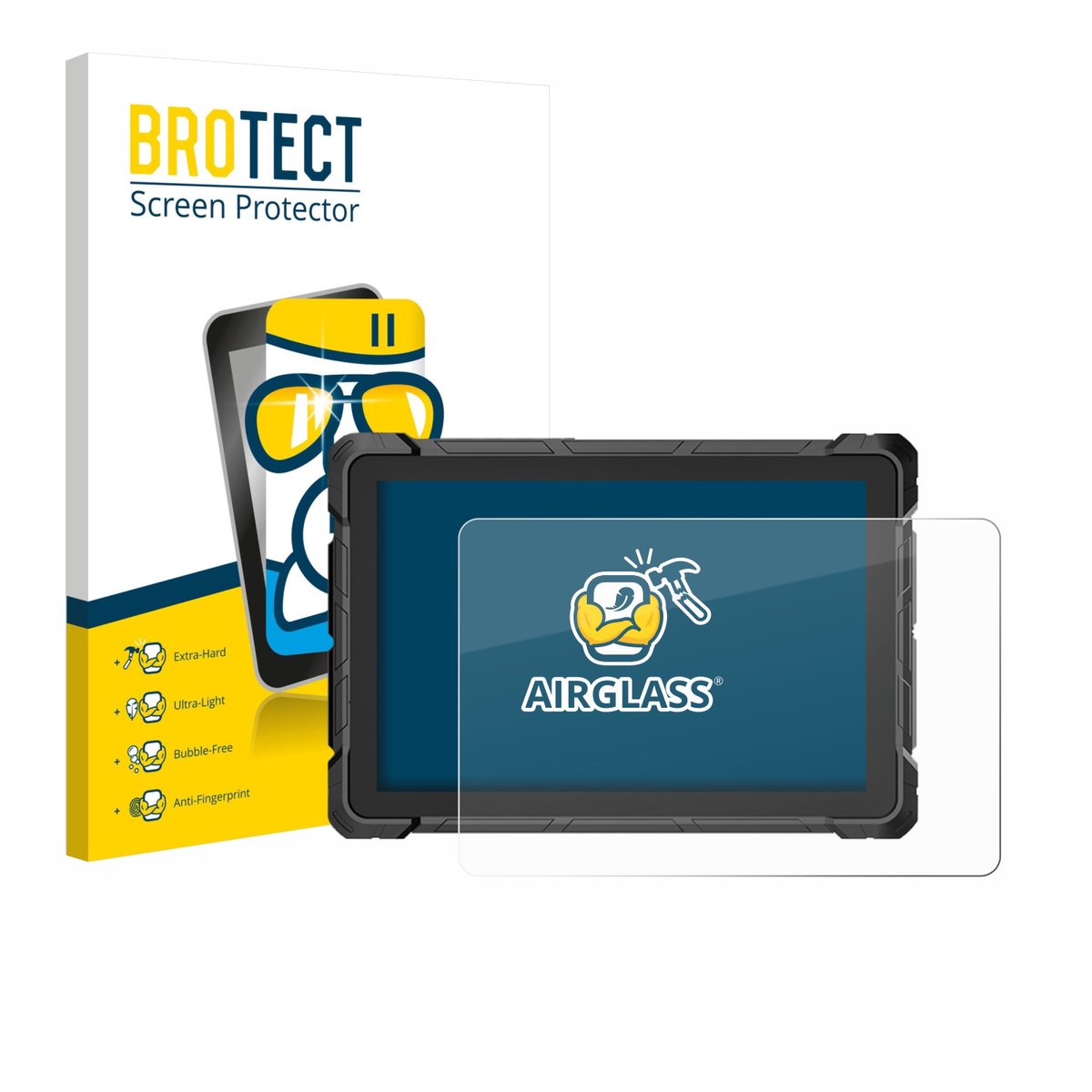 Screenprotector voor Higole F7G Rugged Tablet 10.1" Beschermglas transparant