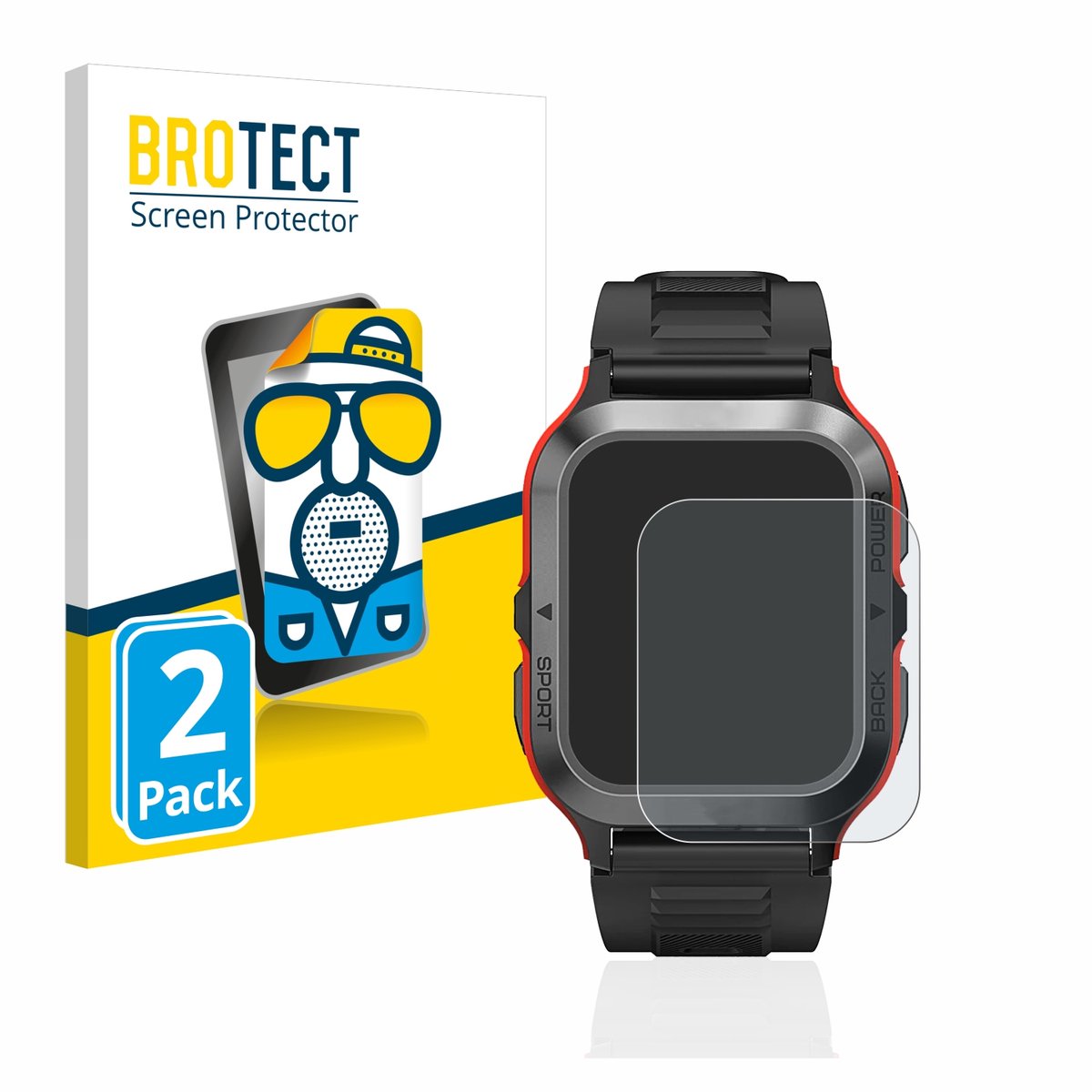 BROTECT - Screenprotector voor Kospet Tank M2 - Folie Beschermfolie matte 2 Stuks