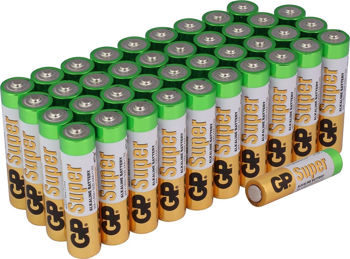 Alkaline Batterijen AAA - Grootverpakking 40 Stuks voor Veelgebruik Apparaten
