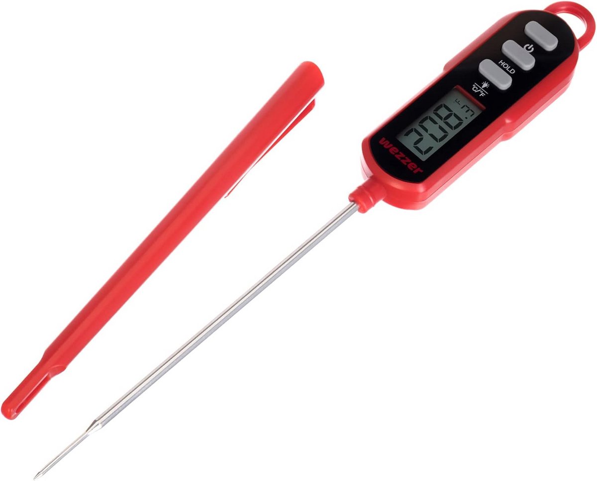 Digitale Keukenthermometer met Sonde voor Vlees, Melk en Bakken