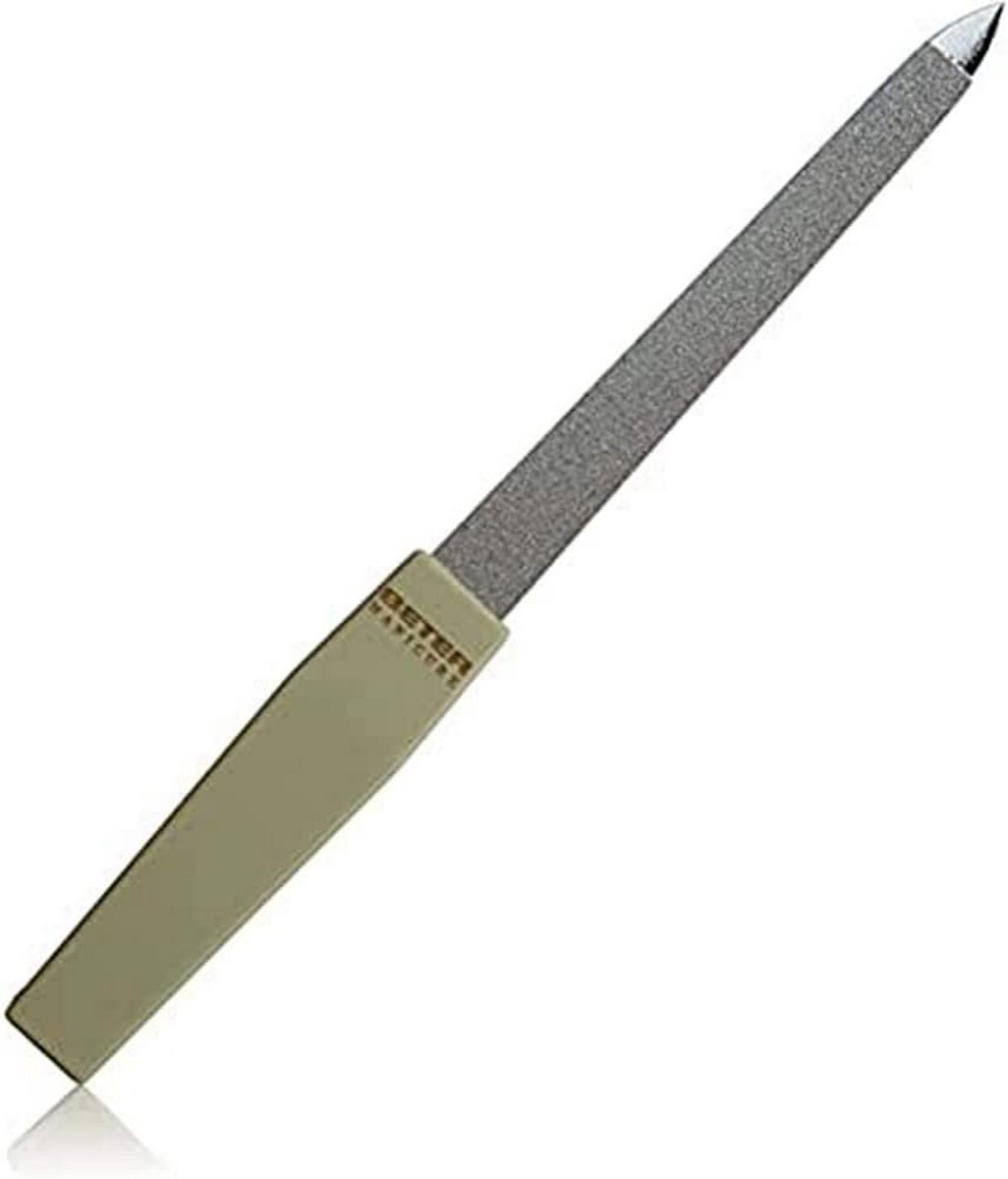 Nagelvijl Saffier 15.7 cm - Universele Metaalvijl voor Mooie Nagels