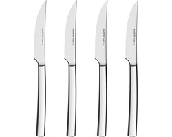 LEO 4-delige steakmessenset Pure - Metaal -