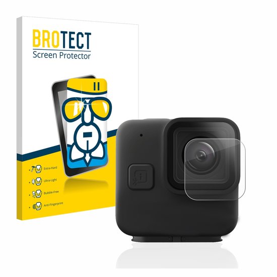 BROTECT - Protecteur d'écran pour GoPro Hero 11 mini Lens (Boîtier) - Film de protection Verre de protection transparent