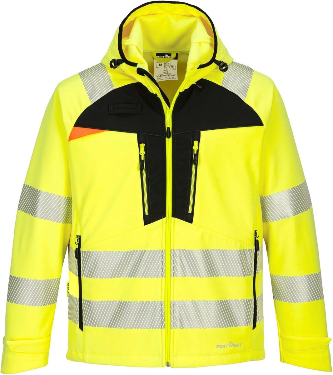 Hoge Zichtbaarheid Softshell Werkjas voor Heren