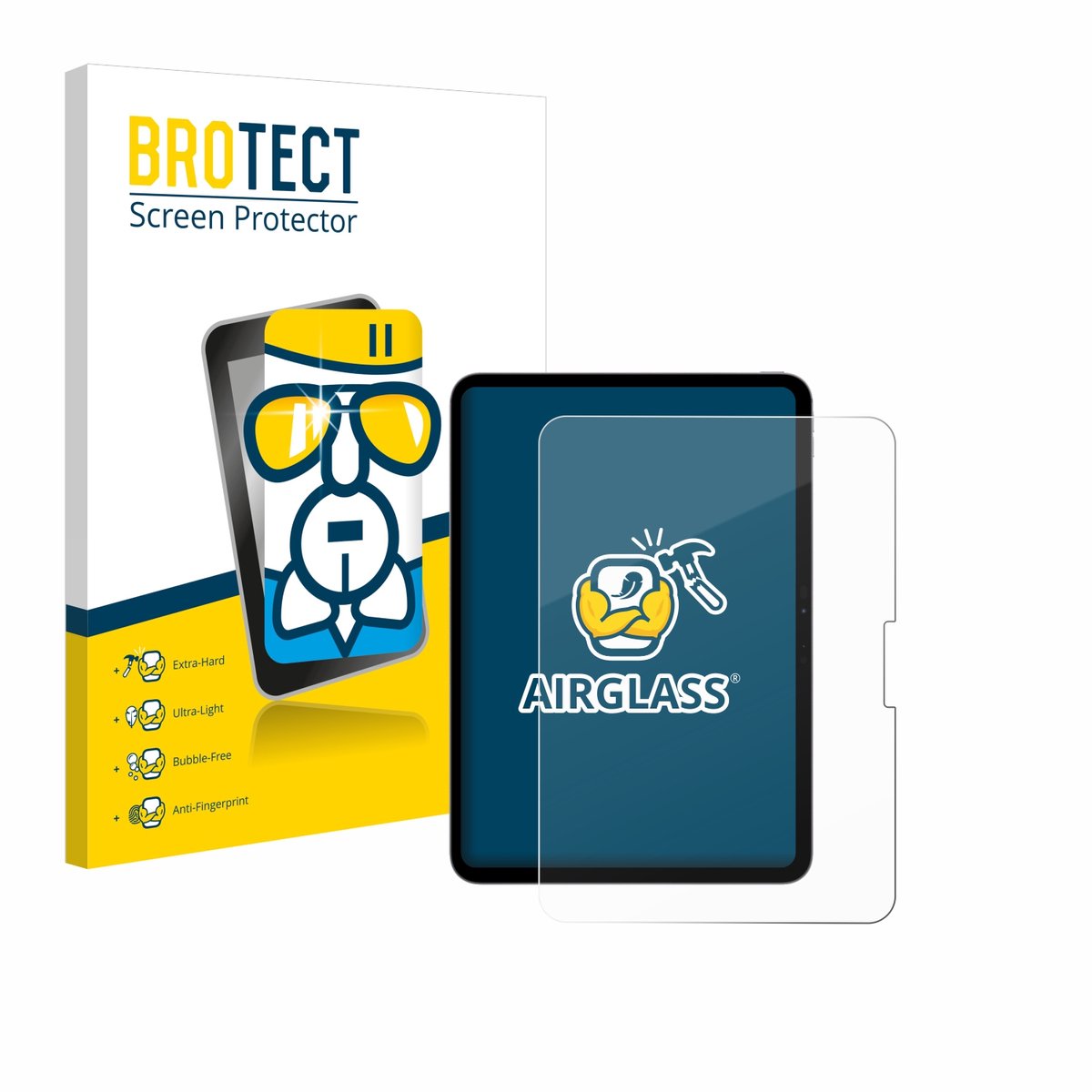 Screenprotector voor Apple iPad Pro 11" WiFi 2024 Beschermglas transparant
