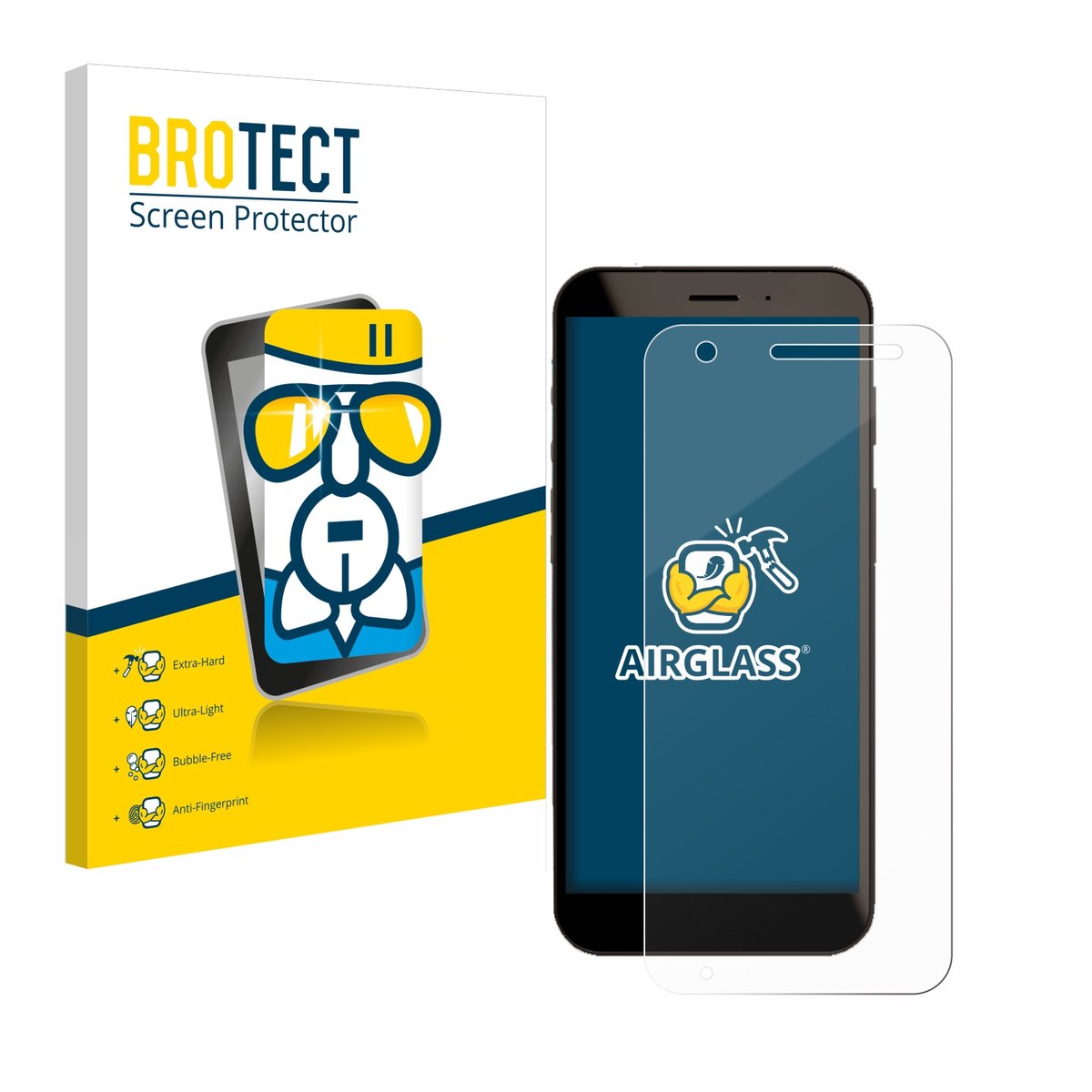 Screenprotector voor Datalogic Memor 30 / 35 Beschermglas transparant
