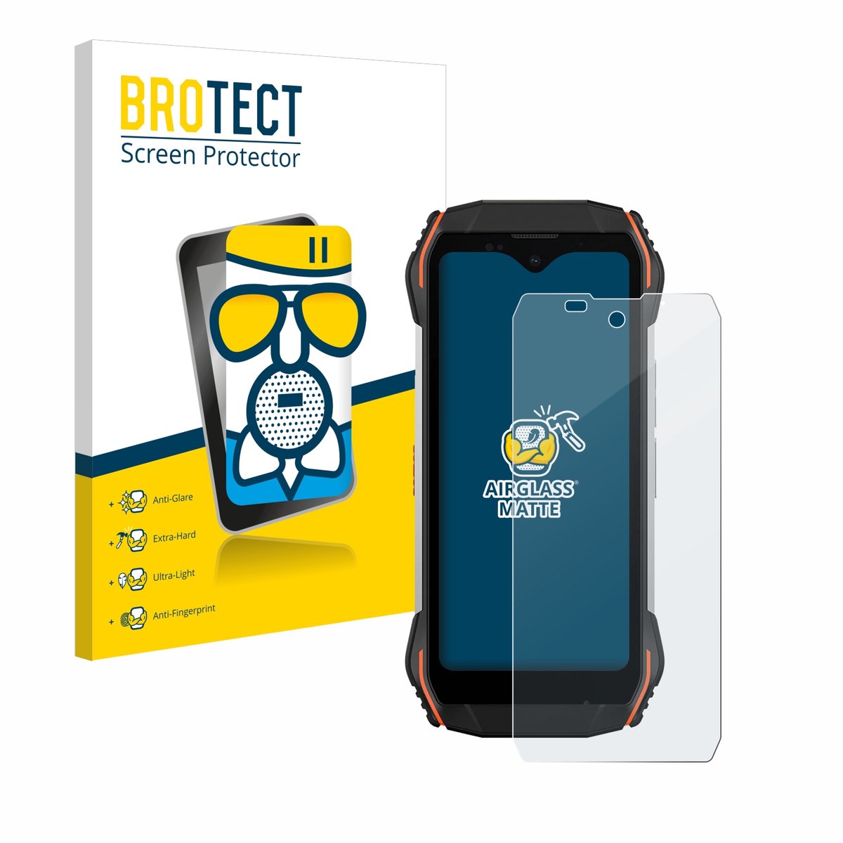 BROTECT - Screenprotector voor Blackview N6000 - Folie Beschermfolie Beschermglas matte