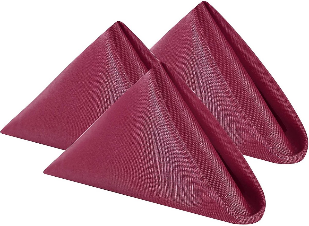 Set van 50 Grote Stoffen Servetten (50x50cm) - Wasbaar Polyester voor Diner en Feest