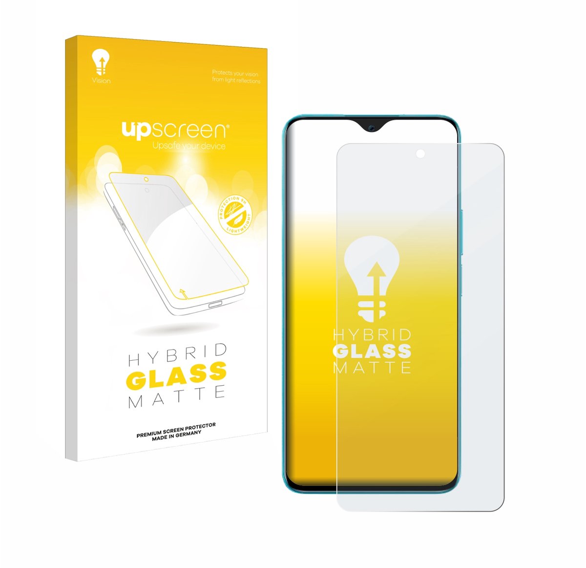 upscreen - Screenprotector voor Honor 90 Lite - Folie Beschermfolie Beschermglas matte