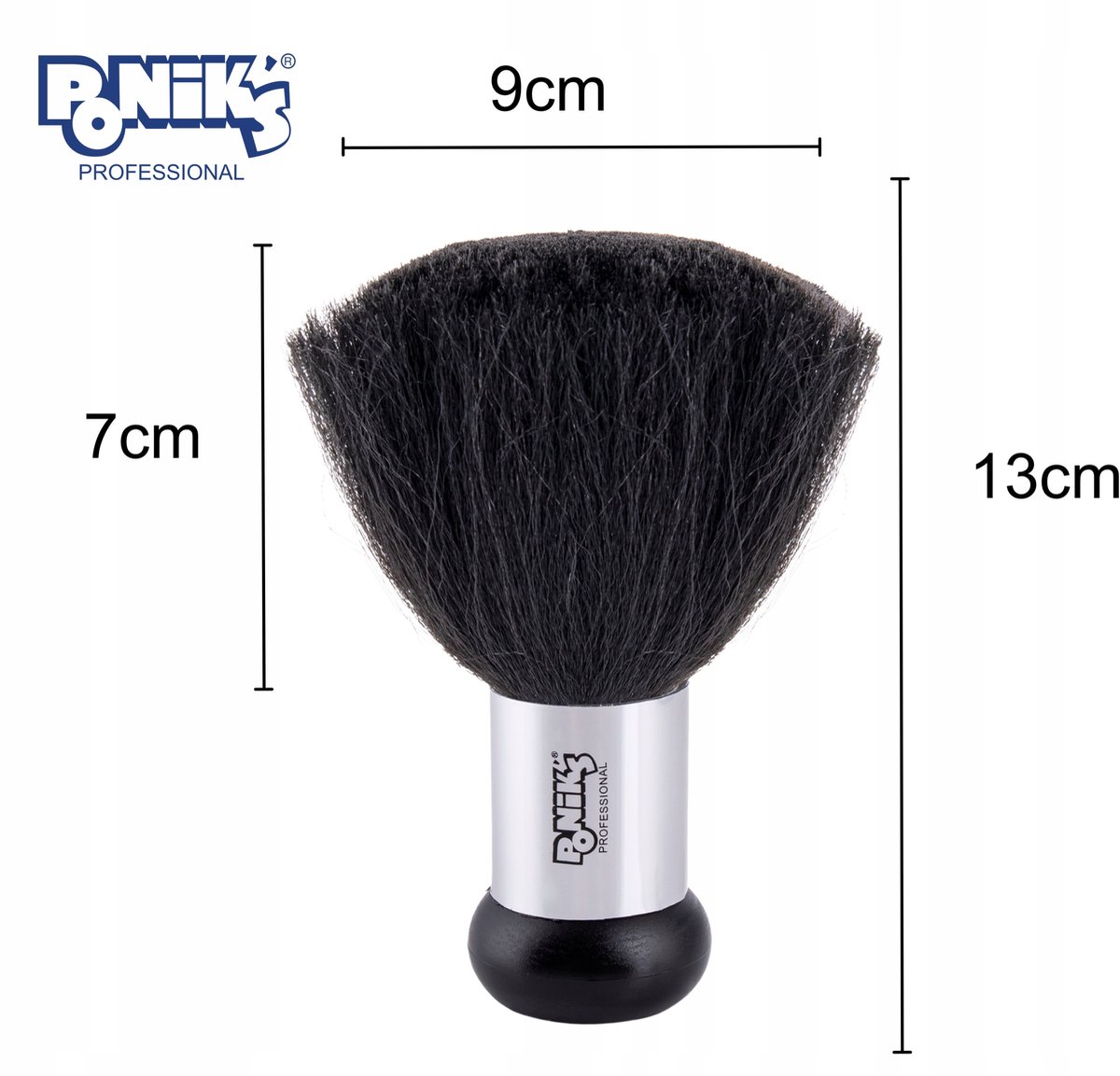 Poniks Kappersborstel Sweep - Compact Fijne Zachte Aangename - Perfect voor Haarstyling