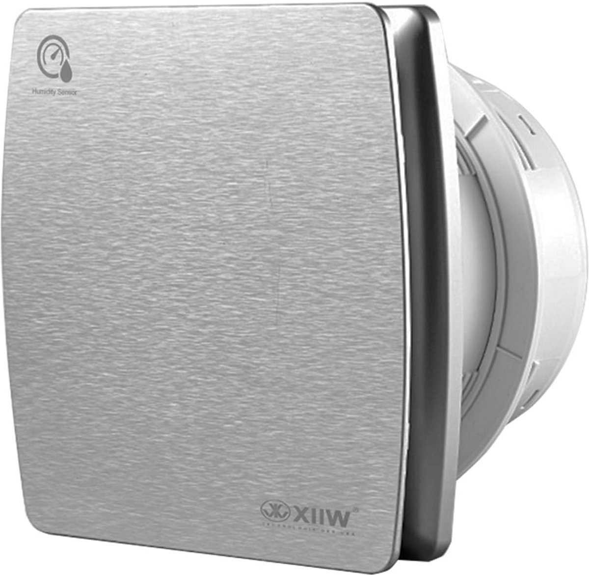 Badkamer ventilator met naloop en vochtsensor 100mm