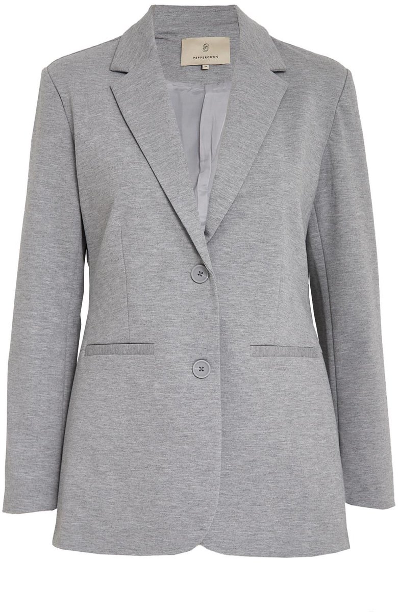 Peppercorn Kendall GRS Blazer Light Melange Grijs