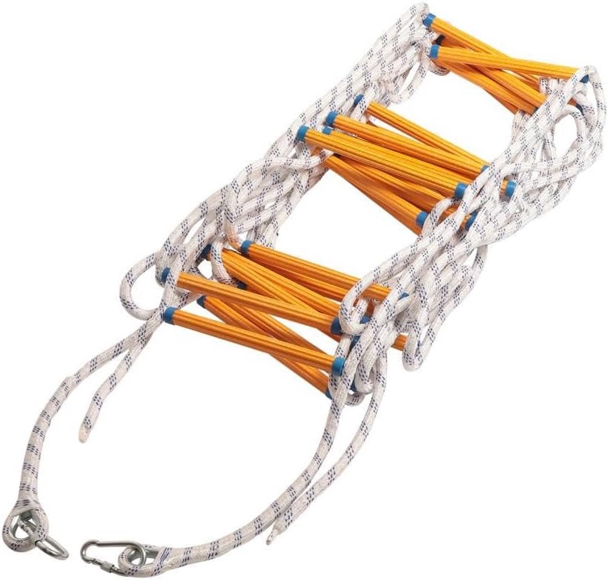 5 Meter Vuurvaste Touwladder met Haken voor Nooduitgang en Redding