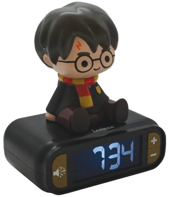 Radioklok Lexibook Harry Potter 3D met geluid van Merkloos — afbeelding 2