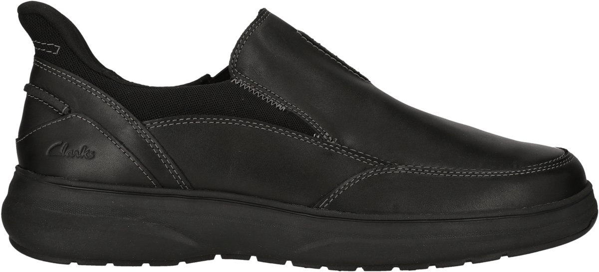 Clarks Shoes Mullan Step Loafers Zwart EU 44 1/2 Man