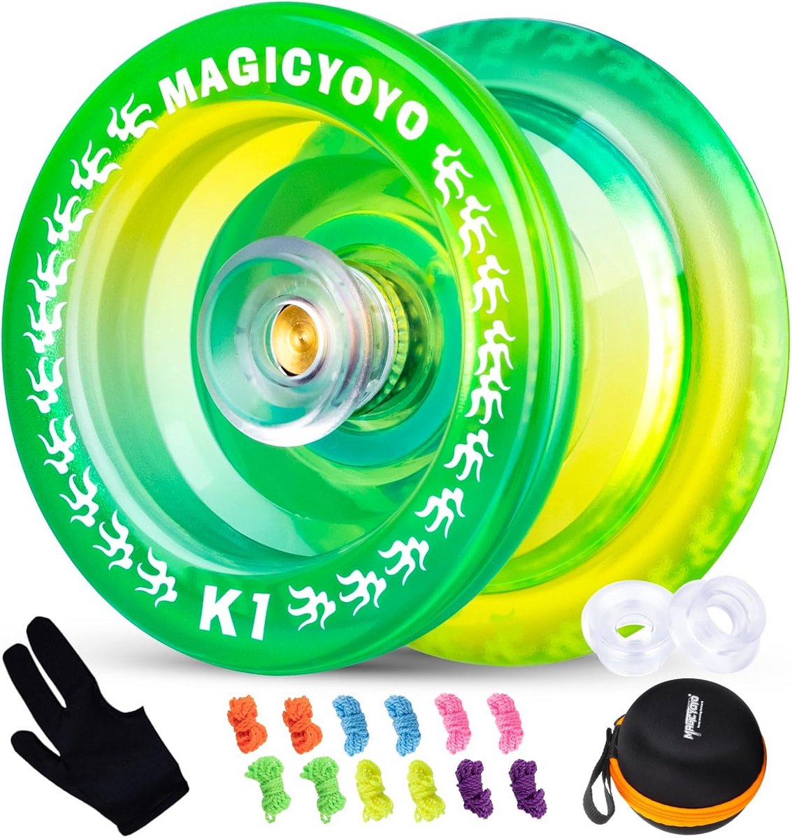 Responsieve Trick Jojo voor Beginners met Extra Touwen en Handschoen