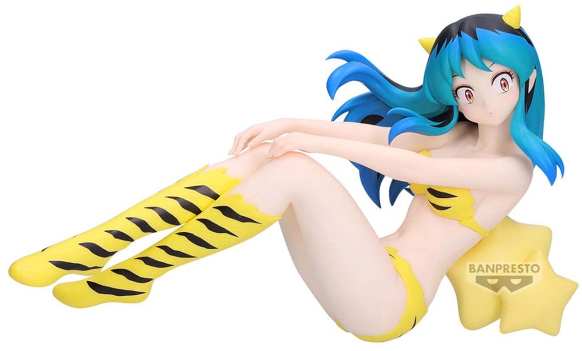 Banpresto Urusei Yatsura Relax Time PVC Statue Lum 4 13 cm Beeld