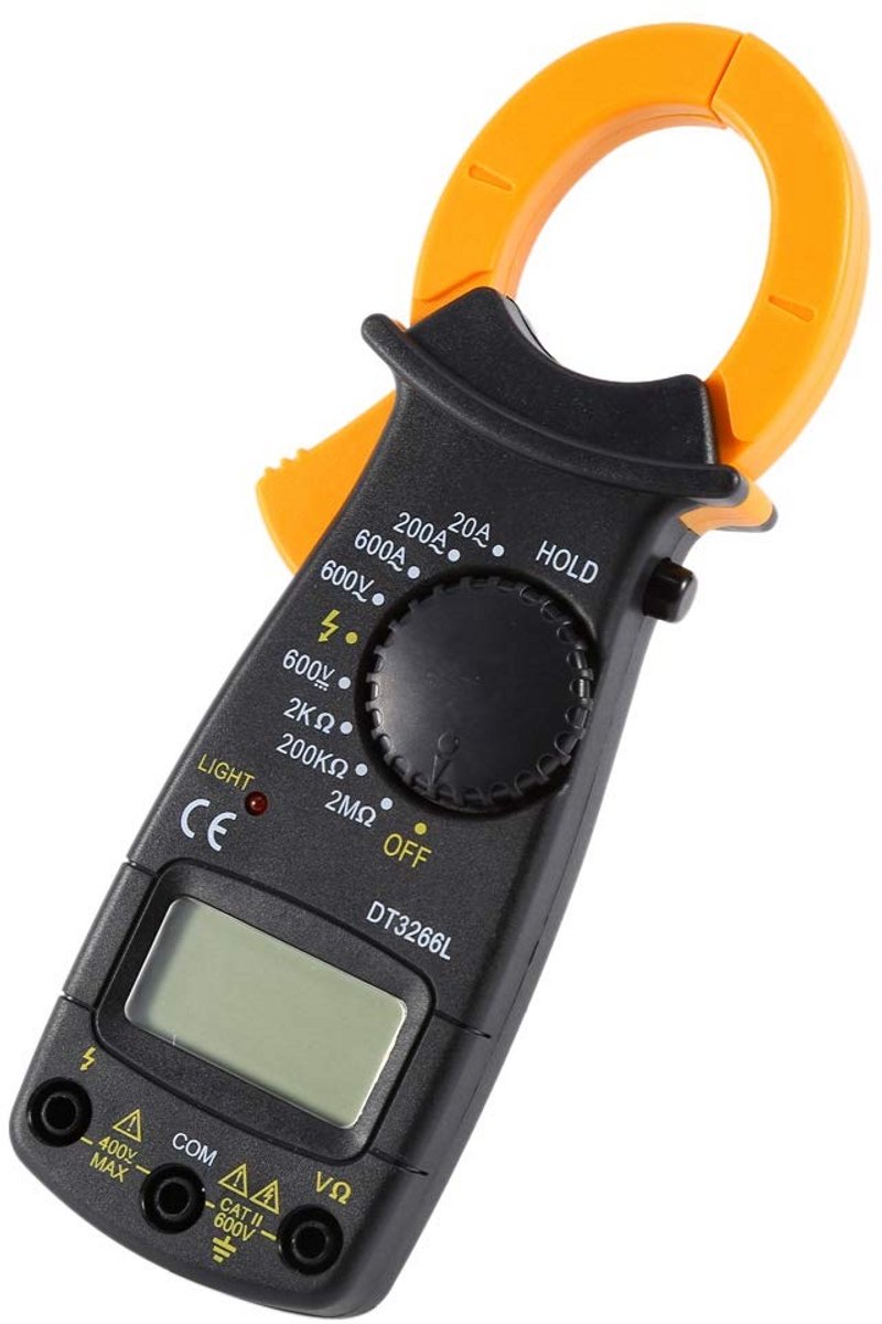 Digitale Stroomtang voor AC/DC Meting met Automatische Selectie