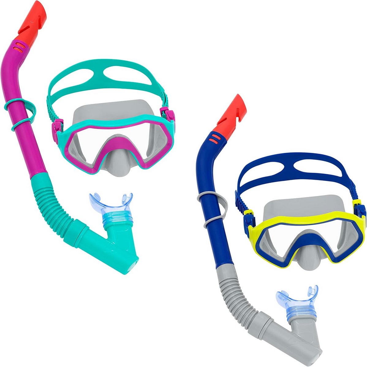 Snorkelset voor kinderen - masker en snorkel in 1 set - veilig en comfortabel voor zwemmen en ontdekken