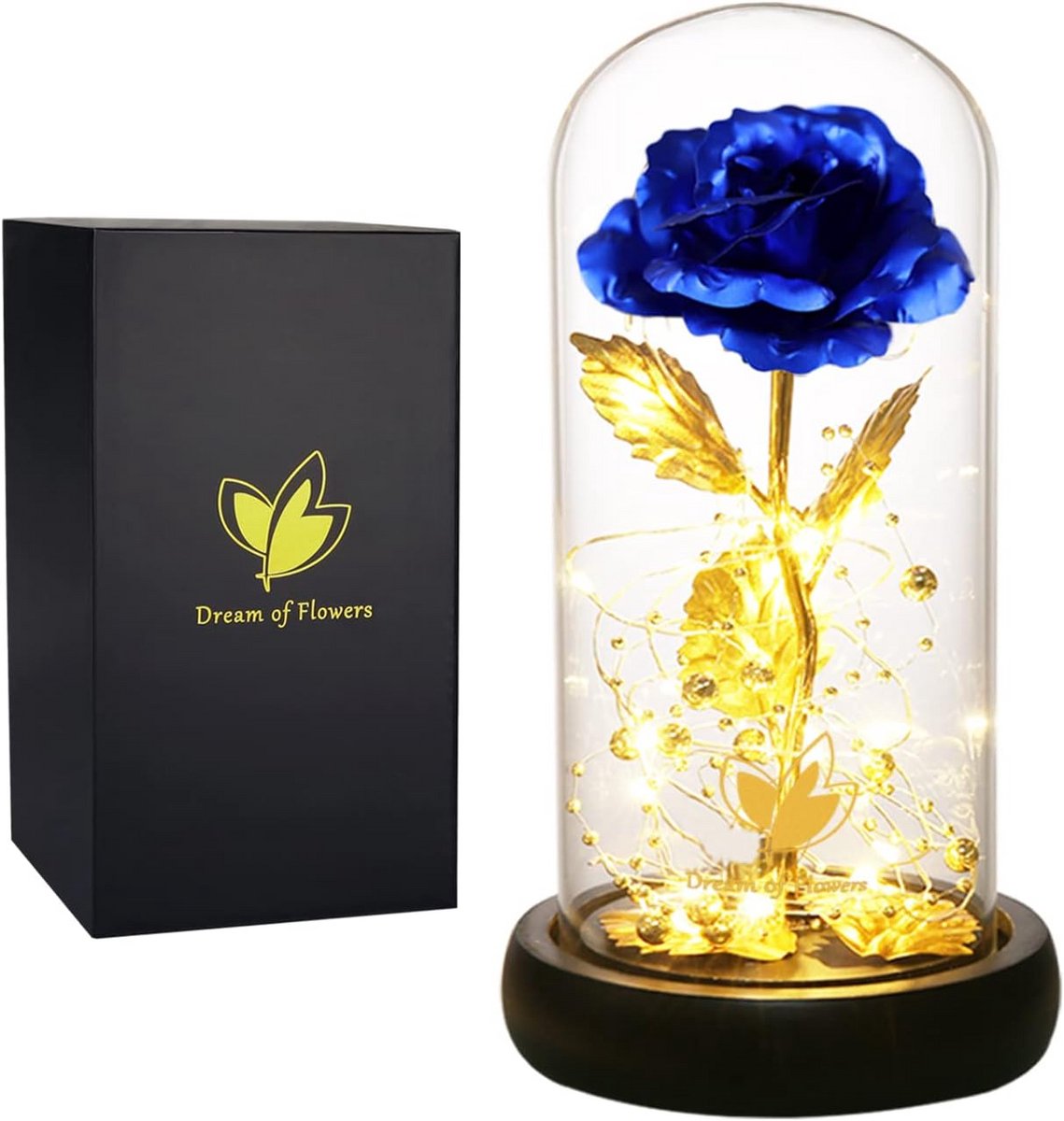 Eeuwigdurende Rozen in Glazen Stolp - Perfect Cadeau voor Haar