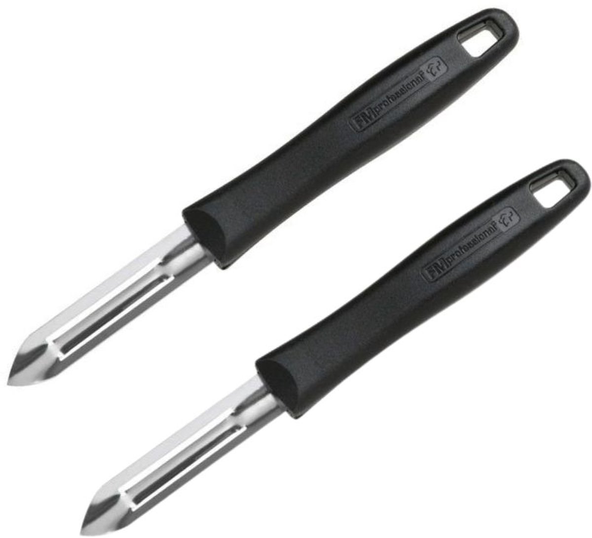 Set van 2 zuinige schilmesjes 18,5 cm FM Professional