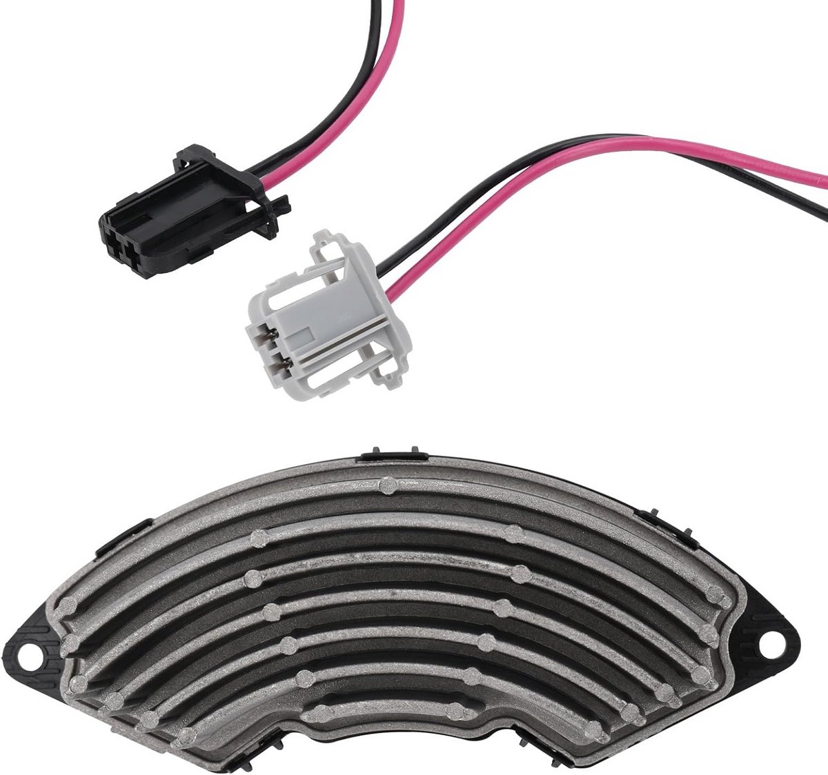 Kachelweerstand Ventilatorregelaar met Stekkers en Kabel voor Diverse Citroen Peugeot Fiat Modellen