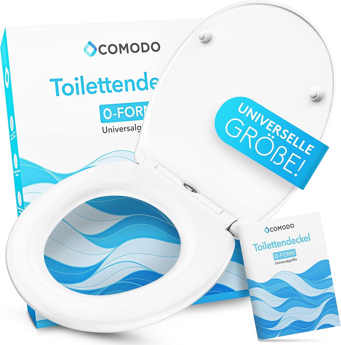 Universeel Toiletbril met Softclose en Antibacteriële O-vorm