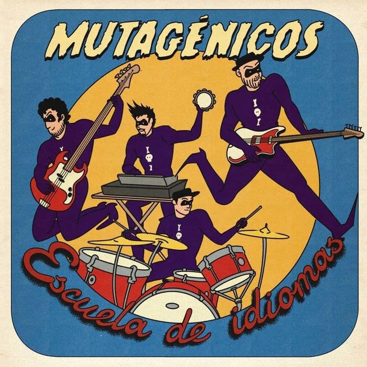 Mutagenicos - Escuela De Idiomas (7" Single | Comic)