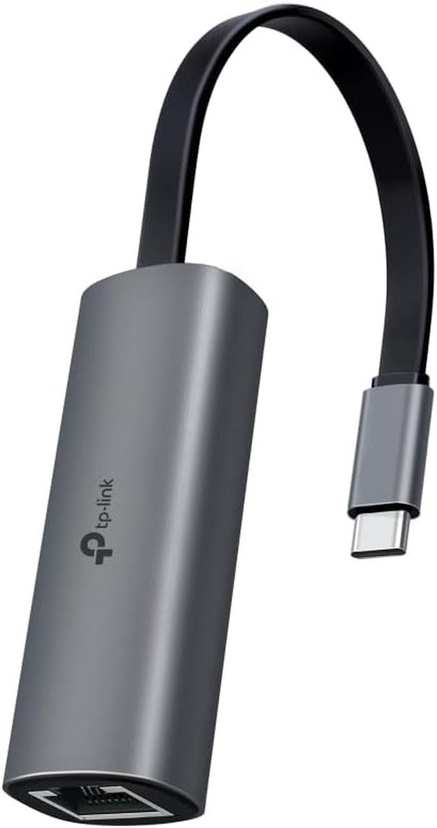 USB Type-C naar 2,5 Gigabit Ethernet Adapter - Snelle Bedrade Netwerkverbinding voor Laptop en Tablet