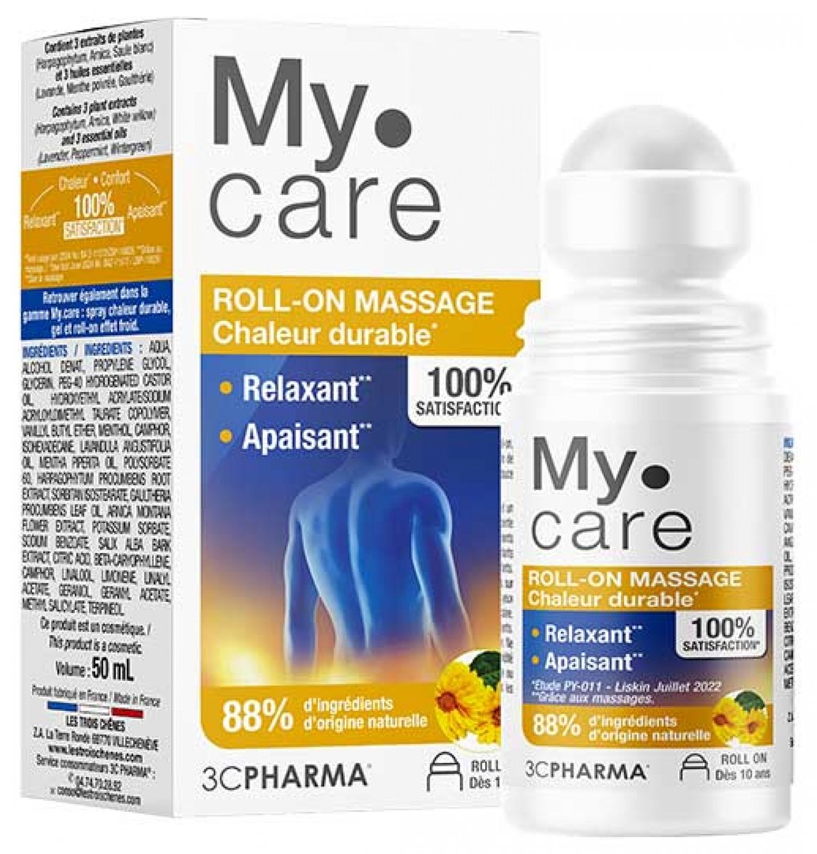 3C Pharma Myocalm Spiercontracties Roll-On 50 ml
