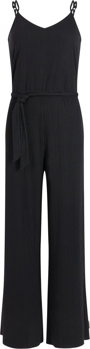 Protest PRTFrieda Jumpsuit Dames Normale pasvorm V hals Spaghetti bandjes Zwart