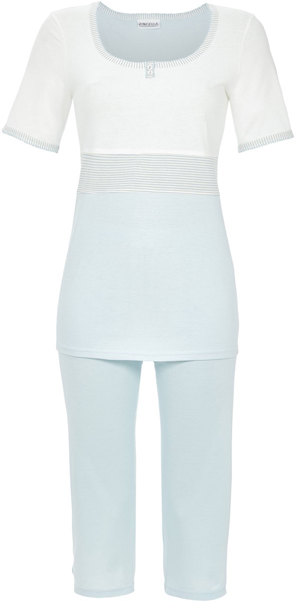 Ringella Moderne Ringella pyjama blauw - Blauw - Maat - 38