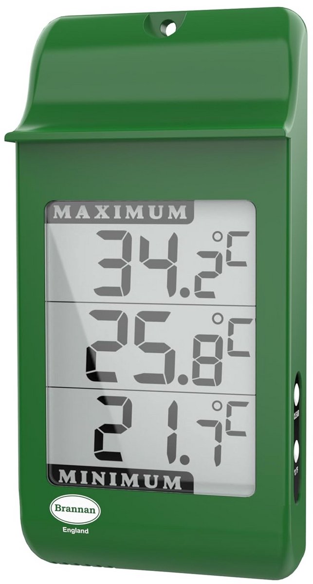 Digitale Max Min Binnen Buiten Thermometer voor Kas en Thuis