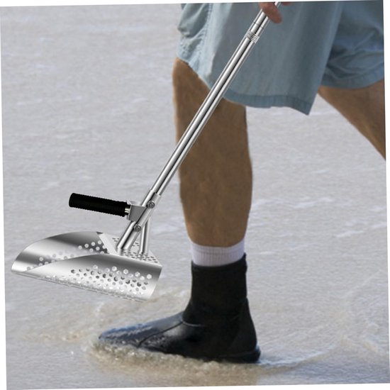 Sterke Metaaldetector Schep met Lange Steel voor Strand en Zand — afbeelding 2
