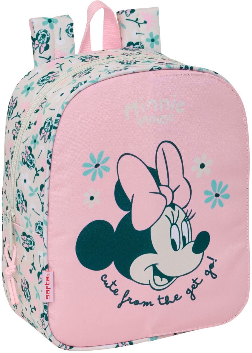 Schoolrugzak Minnie Mouse Minty Roze 22 x 27 x 10 cm