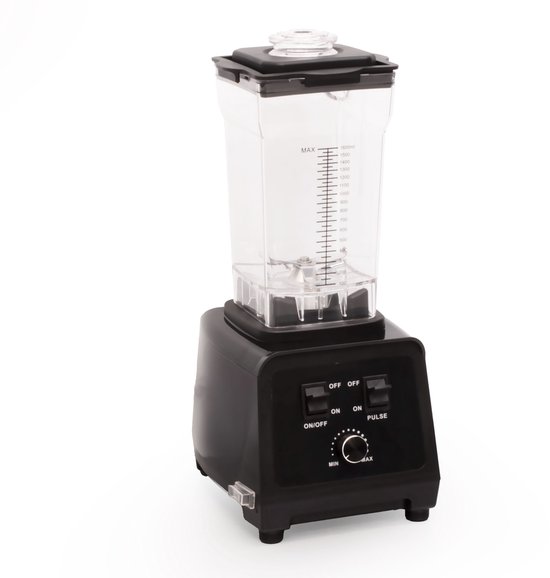 HCB® - Professionele Horeca Blender - 1,6 liter - 1500 Watt - 230V - 20x18x43 cm (DxBxH) - 4 kg - 8305 van Merkloos — afbeelding 5